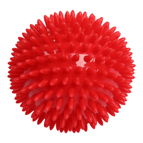 Igelball / Massageball 90mm/Rot (neutral)