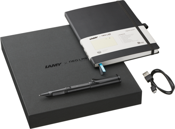 Digital Writing LAMY safari all black ncode Set