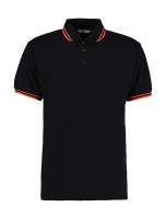 black/orange